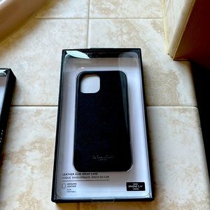 Coach leather slim iphone 12 mini case